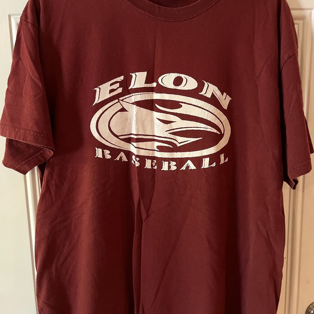 Men's Elon Baseball T shirt